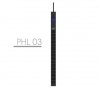 PowerWalker Listwa zasilająca rack pdu 19  10a 16x iec c13 3m iec c14      miernik pionowa czarna